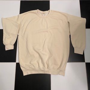 Brandy Melville yellow sweatshirt